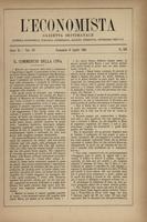 L'economista: gazzetta settimanale di scienza economica, finanza, commercio, banchi, ferrovie e degli interessi privati - A.11 (1884) n.518, 6 aprile