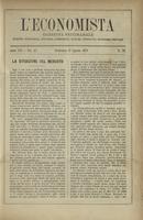 L'economista: gazzetta settimanale di scienza economica, finanza, commercio, banchi, ferrovie e degli interessi privati - A.16 (1889) n.797, 11 agosto