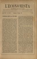 L'economista: gazzetta settimanale di scienza economica, finanza, commercio, banchi, ferrovie e degli interessi privati - A.18 (1891) n.890, 24 maggio