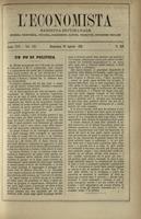 L'economista: gazzetta settimanale di scienza economica, finanza, commercio, banchi, ferrovie e degli interessi privati - A.17 (1890) n.849, 10 agosto