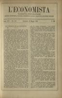 L'economista: gazzetta settimanale di scienza economica, finanza, commercio, banchi, ferrovie e degli interessi privati - A.17 (1890) n.836, 11 maggio