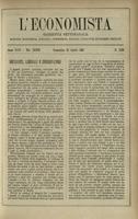 L'economista: gazzetta settimanale di scienza economica, finanza, commercio, banchi, ferrovie e degli interessi privati - A.24 (1897) n.1199, 25 aprile