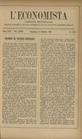 L'economista: gazzetta settimanale di scienza economica, finanza, commercio, banchi, ferrovie e degli interessi privati - A.24 (1897) n.1190, 21 febbraio