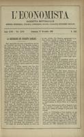 L'economista: gazzetta settimanale di scienza economica, finanza, commercio, banchi, ferrovie e degli interessi privati - A.23 (1896) n.1182, 27 dicembre