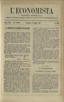 L'economista: gazzetta settimanale di scienza economica, finanza, commercio, banchi, ferrovie e degli interessi privati - A.24 (1897) n.1200, 2 maggio