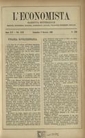 L'economista: gazzetta settimanale di scienza economica, finanza, commercio, banchi, ferrovie e degli interessi privati - A.25 (1898) n.1235, 2 gennaio