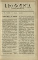 L'economista: gazzetta settimanale di scienza economica, finanza, commercio, banchi, ferrovie e degli interessi privati - A.25 (1898) n.1248, 3 aprile