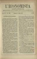 L'economista: gazzetta settimanale di scienza economica, finanza, commercio, banchi, ferrovie e degli interessi privati - A.25 (1898) n.1258, 12 giugno