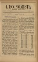 L'economista: gazzetta settimanale di scienza economica, finanza, commercio, banchi, ferrovie e degli interessi privati - A.24 (1897) n.1227, 7 novembre