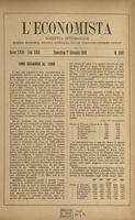 L'economista: gazzetta settimanale di scienza economica, finanza, commercio, banchi, ferrovie e degli interessi privati - A.26 (1899) n.1287, 1 gennaio
