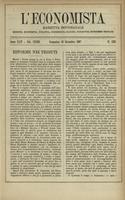 L'economista: gazzetta settimanale di scienza economica, finanza, commercio, banchi, ferrovie e degli interessi privati - A.24 (1897) n.1233, 19 dicembre