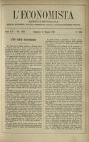 L'economista: gazzetta settimanale di scienza economica, finanza, commercio, banchi, ferrovie e degli interessi privati - A.25 (1898) n.1254, 15 maggio
