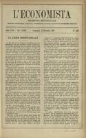 L'economista: gazzetta settimanale di scienza economica, finanza, commercio, banchi, ferrovie e degli interessi privati - A.24 (1897) n.1232, 12 dicembre