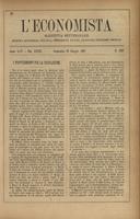 L'economista: gazzetta settimanale di scienza economica, finanza, commercio, banchi, ferrovie e degli interessi privati - A.24 (1897) n.1207, 20 giugno