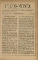 L'economista: gazzetta settimanale di scienza economica, finanza, commercio, banchi, ferrovie e degli interessi privati - A.24 (1897) n.1218, 5 settembre