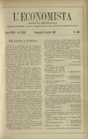 L'economista: gazzetta settimanale di scienza economica, finanza, commercio, banchi, ferrovie e degli interessi privati - A.27 (1900) n.1368, 22 luglio