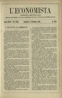 L'economista: gazzetta settimanale di scienza economica, finanza, commercio, banchi, ferrovie e degli interessi privati - A.27 (1900) n.1374, 2 settembre