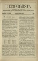 L'economista: gazzetta settimanale di scienza economica, finanza, commercio, banchi, ferrovie e degli interessi privati - A.27 (1900) n.1366, 8 luglio