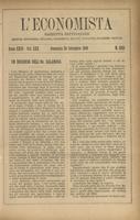L'economista: gazzetta settimanale di scienza economica, finanza, commercio, banchi, ferrovie e degli interessi privati - A.26 (1899) n.1325, 24 settembre