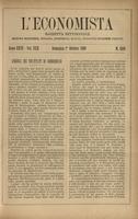 L'economista: gazzetta settimanale di scienza economica, finanza, commercio, banchi, ferrovie e degli interessi privati - A.26 (1899) n.1326, 1 ottobre
