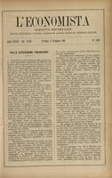 L'economista: gazzetta settimanale di scienza economica, finanza, commercio, banchi, ferrovie e degli interessi privati - A.28 (1901) n.1440, 8 dicembre