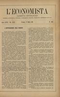 L'economista: gazzetta settimanale di scienza economica, finanza, commercio, banchi, ferrovie e degli interessi privati - A.28 (1901) n.1402, 17 marzo