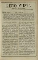 L'economista: gazzetta settimanale di scienza economica, finanza, commercio, banchi, ferrovie e degli interessi privati - A.29 (1902) n.1479, 7 settembre