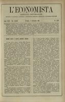L'economista: gazzetta settimanale di scienza economica, finanza, commercio, banchi, ferrovie e degli interessi privati - A.29 (1902) n.1479, 7 settembre