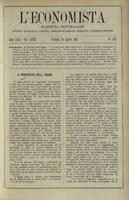 L'economista: gazzetta settimanale di scienza economica, finanza, commercio, banchi, ferrovie e degli interessi privati - A.29 (1902) n.1477, 24 agosto