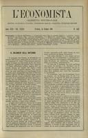 L'economista: gazzetta settimanale di scienza economica, finanza, commercio, banchi, ferrovie e degli interessi privati - A.29 (1902) n.1467, 15 giugno