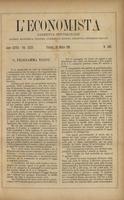 L'economista: gazzetta settimanale di scienza economica, finanza, commercio, banchi, ferrovie e degli interessi privati - A.28 (1901) n.1401, 10 marzo