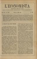 L'economista: gazzetta settimanale di scienza economica, finanza, commercio, banchi, ferrovie e degli interessi privati - A.30 (1903) n.1528, 16 agosto