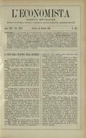L'economista: gazzetta settimanale di scienza economica, finanza, commercio, banchi, ferrovie e degli interessi privati - A.31 (1904) n.1551, 24 gennaio