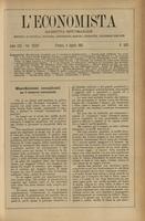L'economista: gazzetta settimanale di scienza economica, finanza, commercio, banchi, ferrovie e degli interessi privati - A.30 (1903) n.1527, 9 agosto