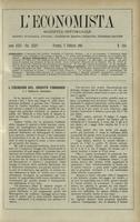 L'economista: gazzetta settimanale di scienza economica, finanza, commercio, banchi, ferrovie e degli interessi privati - A.31 (1904) n.1553, 7 febbraio