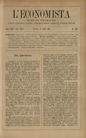 L'economista: gazzetta settimanale di scienza economica, finanza, commercio, banchi, ferrovie e degli interessi privati - A.31 (1904) n.1576, 17 luglio