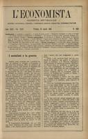 L'economista: gazzetta settimanale di scienza economica, finanza, commercio, banchi, ferrovie e degli interessi privati - A.31 (1904) n.1582, 28 agosto