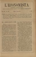 L'economista: gazzetta settimanale di scienza economica, finanza, commercio, banchi, ferrovie e degli interessi privati - A.31 (1904) n.1563, 17 aprile