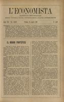 L'economista: gazzetta settimanale di scienza economica, finanza, commercio, banchi, ferrovie e degli interessi privati - A.30 (1903) n.1529, 23 agosto