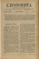 L'economista: gazzetta settimanale di scienza economica, finanza, commercio, banchi, ferrovie e degli interessi privati - A.30 (1903) n.1514, 10 maggio