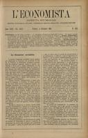 L'economista: gazzetta settimanale di scienza economica, finanza, commercio, banchi, ferrovie e degli interessi privati - A.31 (1904) n.1583, 4 settembre