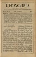 L'economista: gazzetta settimanale di scienza economica, finanza, commercio, banchi, ferrovie e degli interessi privati - A.30 (1903) n.1515, 17 maggio
