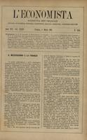 L'economista: gazzetta settimanale di scienza economica, finanza, commercio, banchi, ferrovie e degli interessi privati - A.30 (1903) n.1504, 1 marzo