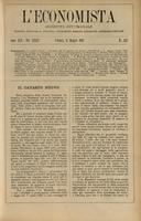 L'economista: gazzetta settimanale di scienza economica, finanza, commercio, banchi, ferrovie e degli interessi privati - A.30 (1903) n.1517, 31 maggio