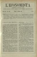 L'economista: gazzetta settimanale di scienza economica, finanza, commercio, banchi, ferrovie e degli interessi privati - A.31 (1904) n.1555, 21 febbraio