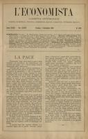 L'economista: gazzetta settimanale di scienza economica, finanza, commercio, banchi, ferrovie e degli interessi privati - A.32 (1905) n.1635, 3 settembre