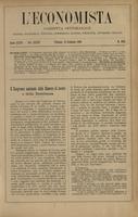 L'economista: gazzetta settimanale di scienza economica, finanza, commercio, banchi, ferrovie e degli interessi privati - A.32 (1905) n.1602, 15 gennaio