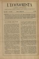 L'economista: gazzetta settimanale di scienza economica, finanza, commercio, banchi, ferrovie e degli interessi privati - A.32 (1905) n.1620, 21 maggio