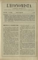 L'economista: gazzetta settimanale di scienza economica, finanza, commercio, banchi, ferrovie e degli interessi privati - A.33 (1906) n.1681, 22 luglio
