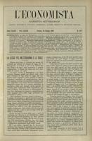 L'economista: gazzetta settimanale di scienza economica, finanza, commercio, banchi, ferrovie e degli interessi privati - A.33 (1906) n.1677, 24 giugno